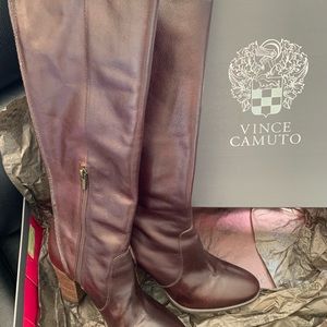 brown Vince Camuto boots